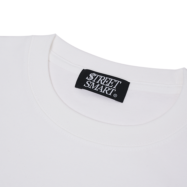 STREETSMART(ストリートスマート)LOGO PRNIT TEE white tag