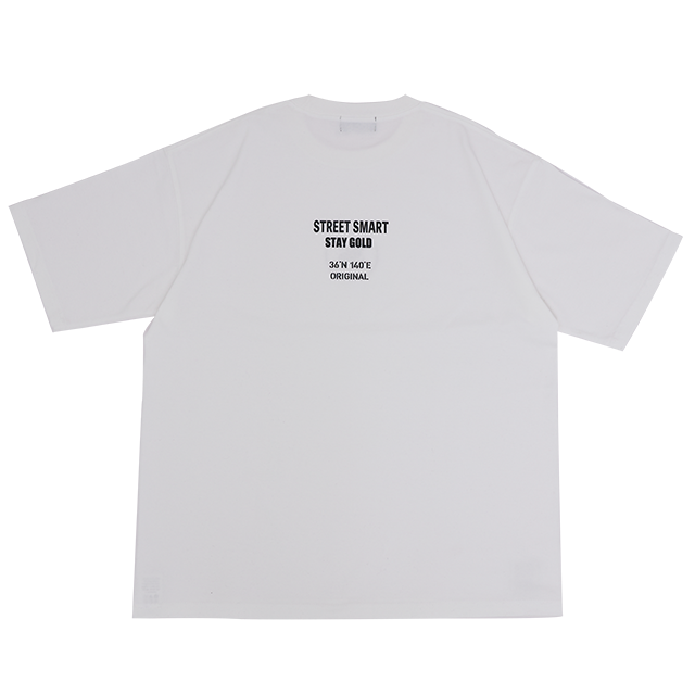 STREETSMART(ストリートスマート)LOGO PRNIT TEE white back