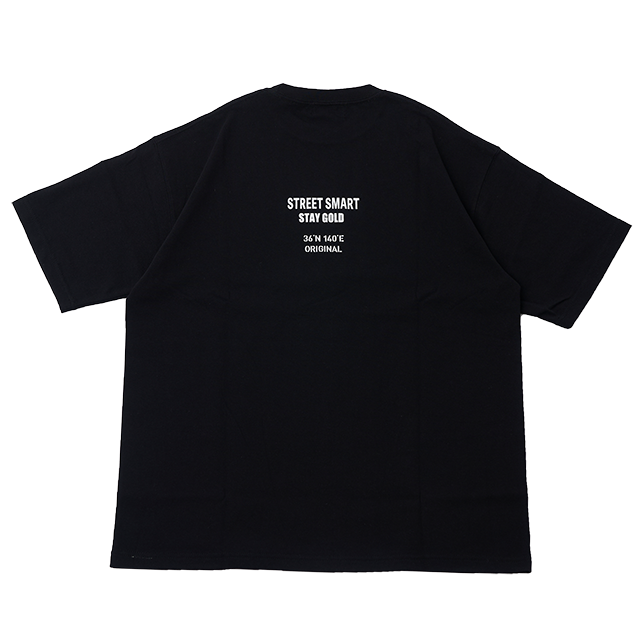 STREETSMART(ストリートスマート)LOGO PRNIT TEE black back