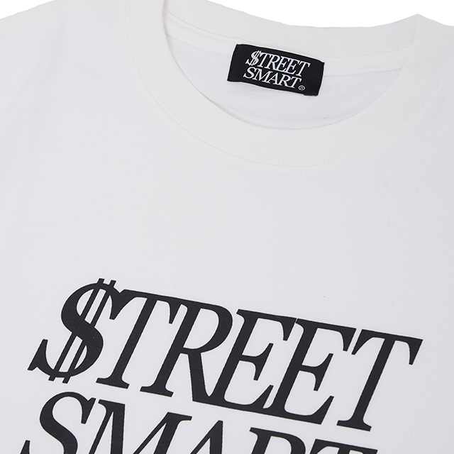 STREETSMART(ストリートスマート)CLASSIC LOGO TEE white tag