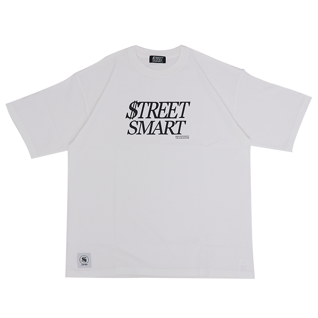STREETSMART(ストリートスマート)CLASSIC LOGO TEE white front