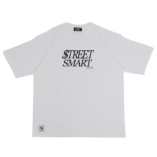 STREETSMART(ストリートスマート)CLASSIC LOGO TEE white front