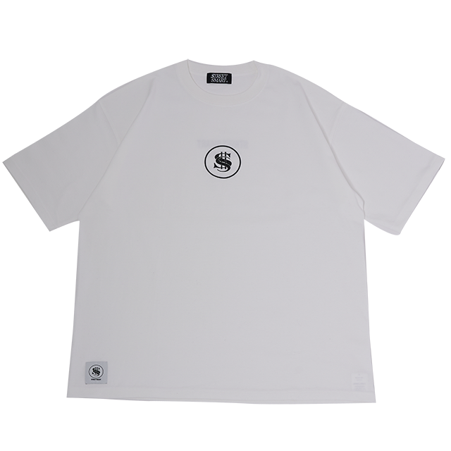 STREETSMART(ストリートスマート)LOGO PRNIT TEE white front