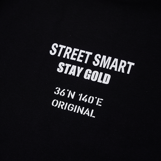 STREETSMART(ストリートスマート)LOGO PRNIT TEE black back up