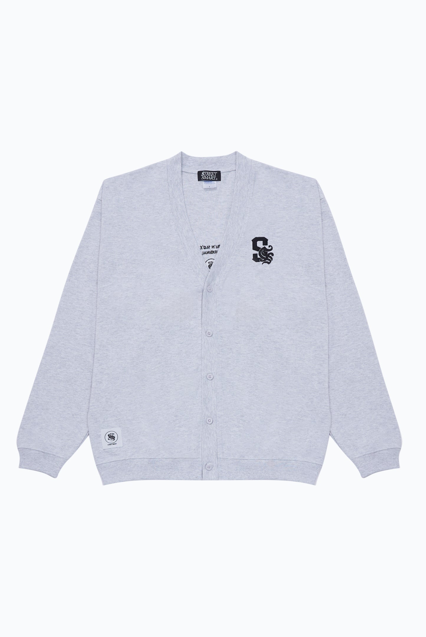 STREET SMART LOGO CARDIGAN